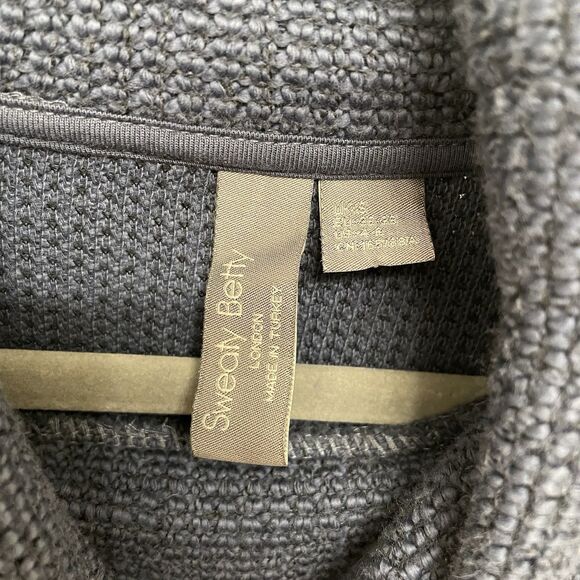 Sweaty Betty Restful Bouclé Funnel Neck Sweatshirt Women’s Small 4-6 - Picture 3 of 6